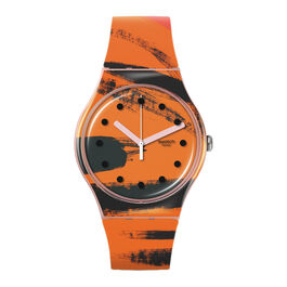 Wilhelmina Barns-Graham Orange and Red on Pink watch